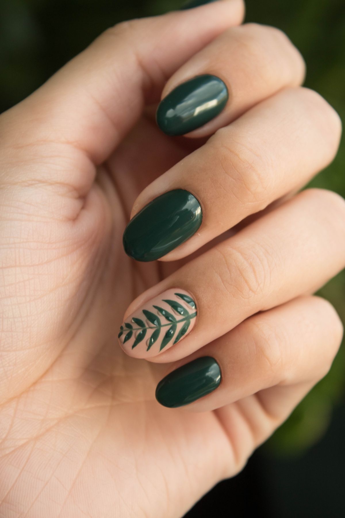 Gel manicure finish, styled for The Nail Spot Donelson